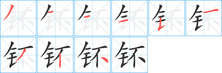 钚的筆順?lè)植窖菔?>
					
                    <hr />
                    <h2>钚的基本信息</h2>
                    <div   id=